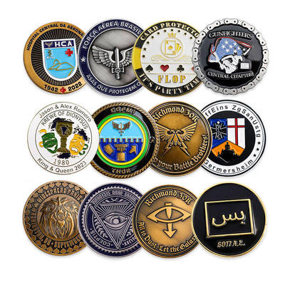 Good price Wholesale High Quality Zinc Alloy Die Casting Challenge Coins with Customized Logo for Souvenirs online