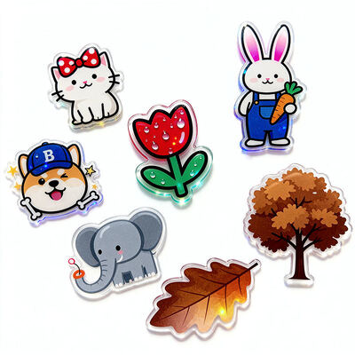 Un bon prix. Les aimants acryliques personnalisés avec l'impression d'anime sont des souvenirs promotionnels de réfrigérateur et des cadeaux en gros. en ligne
