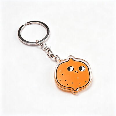 Keychain Cartoon Anime Glitter Epoxy Acrylic With Logo For Bags Gifts Wholesale
