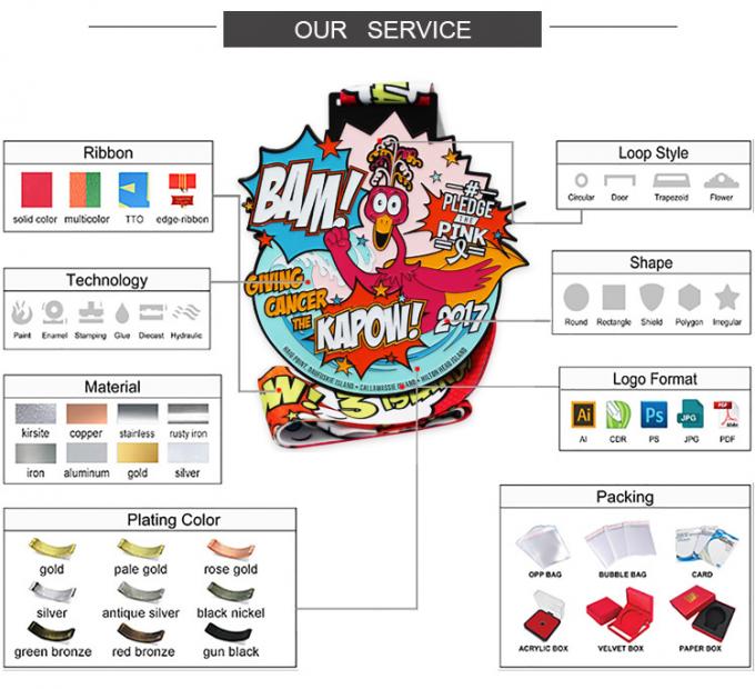 Medals Manufacturer Wholesale Design Zinc Alloy Metal 3D Gold Award Sports Medals Custom Sports Medal 0