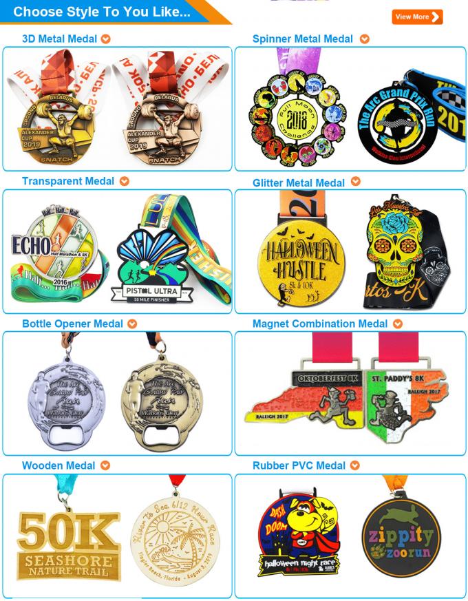 Medals Manufacturer Wholesale Design Zinc Alloy Metal 3D Gold Award Sports Medals Custom Sports Medal 1