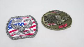 Western Custom Belt Buckle in Zinc Alloy with Customized Shape and 3