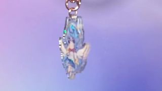 Personalized Cheap Holographic Acrylic Charm Custom Acrylic Anime Keychain