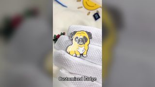 Factory Custom Hard Enamel Pins | Gold Lapel Badges with Pearl Powder | Cute Metal Souvenir Pins Who